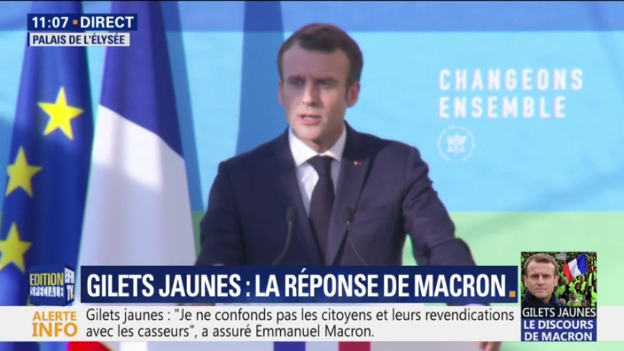 Macron annonce le développement de l'éolien en mer et le renforcement de l'énergie hydraulique