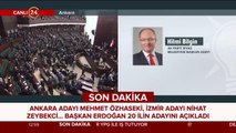 Ankara Büyükşehir Belediye Başkan adayı Mehmet Özhaseki