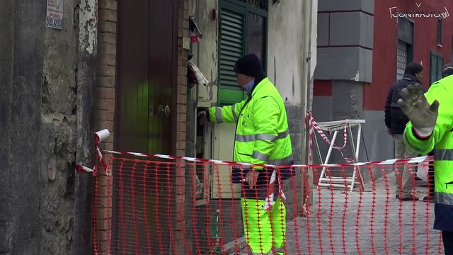 Napoli - Voragine a Montesanto (18.11.18)