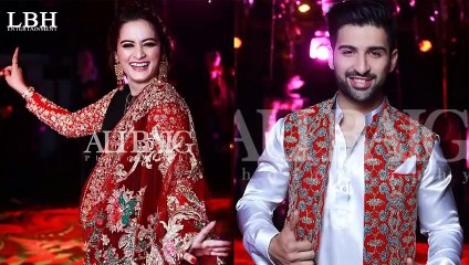 Aiman Khan and Muneeb Butt's  Let's Be Filmy  Wedding Party