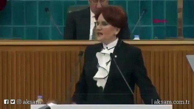 Meral Akşener, grup toplantısında ’İYİ Parti’ yerine ’AK Parti’ dedi
