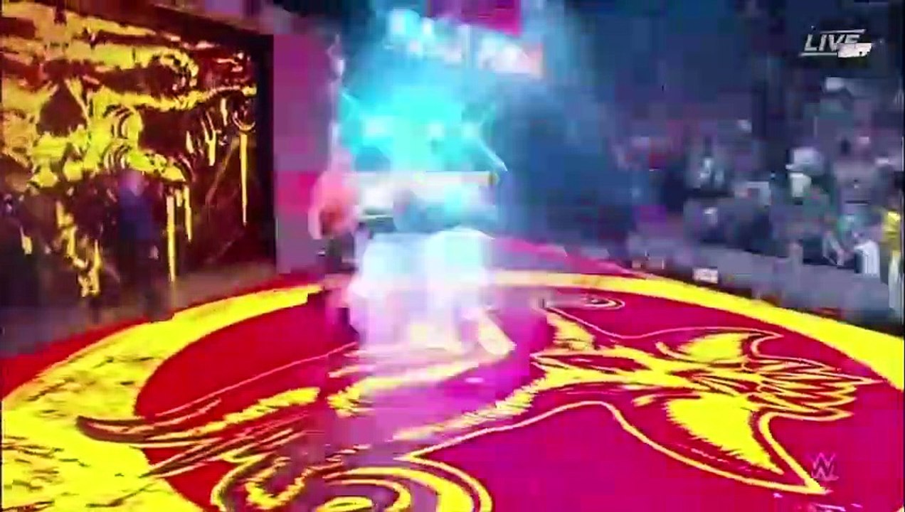 Roman Reigns vs Brock Lesnar vs Braun Strowman vs Samoa Joe SummerSlam 2017 - YouTube