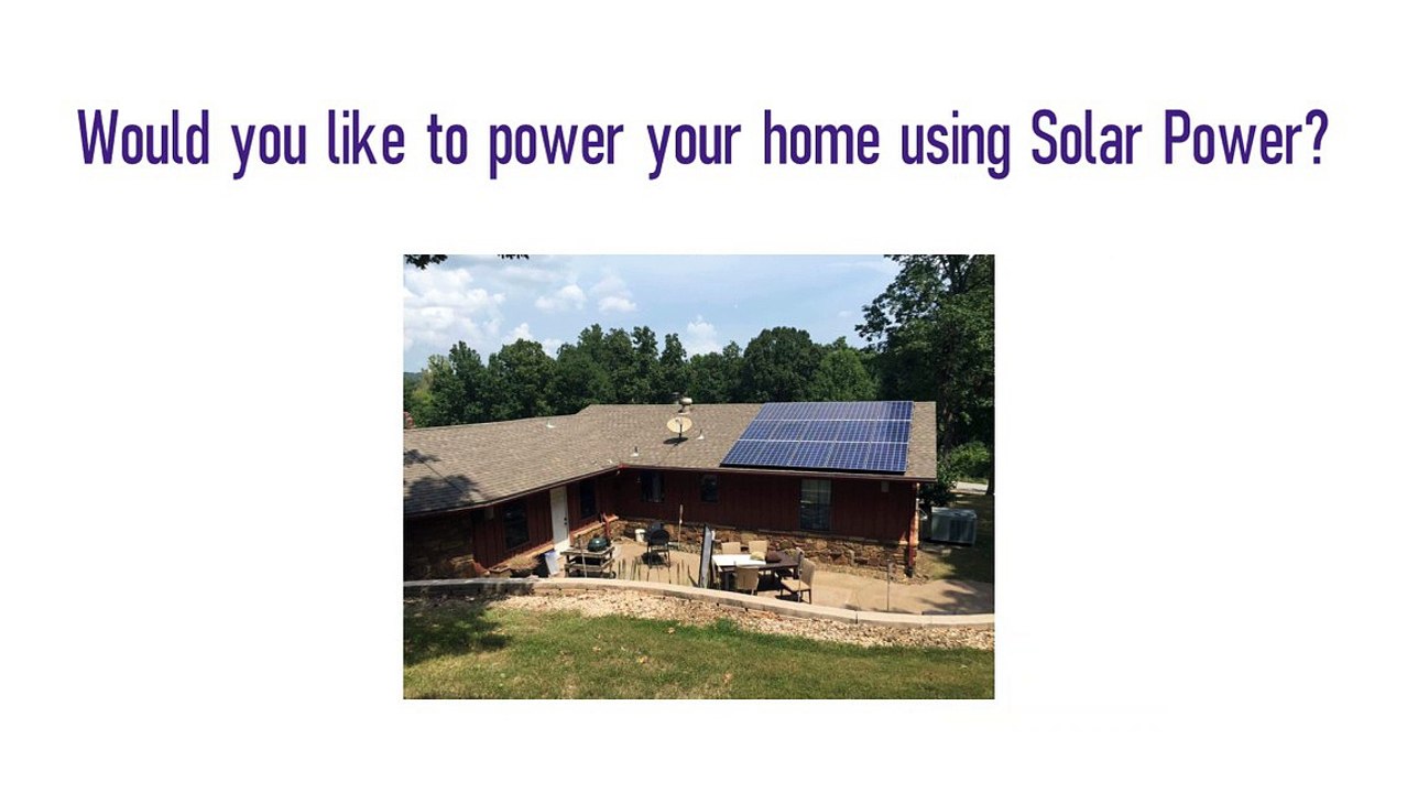 Solar Panels For Homes In Arkansas