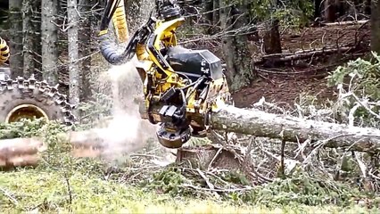 Monster Robotic Tree Cutting Lumberjack
