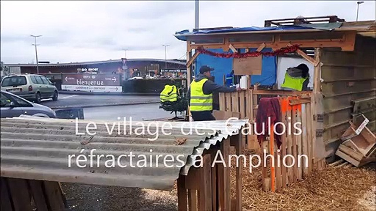 Village des Gaulois réfractaires à Amphion