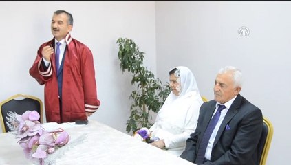 Huzurevinde 'evet' dediler - ERZİNCAN