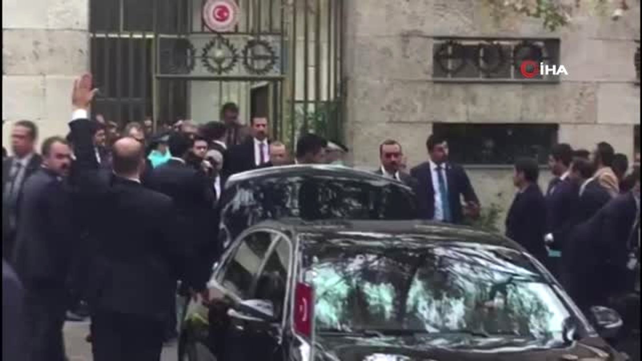 Cumhurbaşkanı Erdoğan, TBMM Başkanı Yıldırım il...