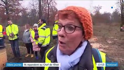 "Gilets jaunes" : ils répondent à Emmanuel Macron