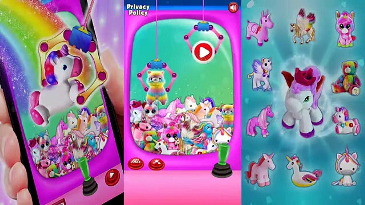 My little Unicorn surprise claw machine