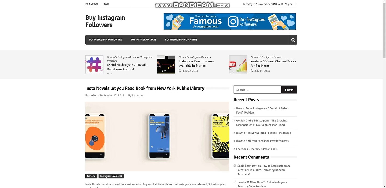Insta Novels let you Read Book from New York Public Library