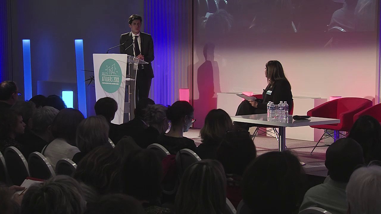 Ateliers de l'Anah 2018 - Plénière Discours Julien Denormandie