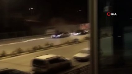 Silahlı kavga kameraya yansıdı, olayın ardından 4 kişi tutuklandı