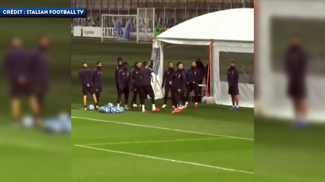 Le nouveau but fou de Cristiano Ronaldo à l’entraînement