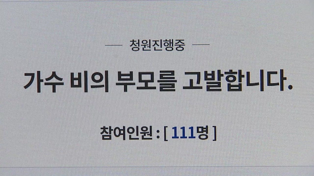 연예계 '빚투' 논란 확산...국민청원 잇따라 / YTN