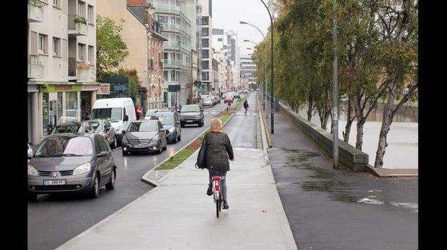 Rennes inaugure son réseau express vélo