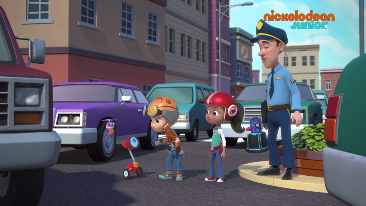 Rusty Rivets : inventeur en herbe | Mini-Robocops | NICKELODEON JUNIOR ...