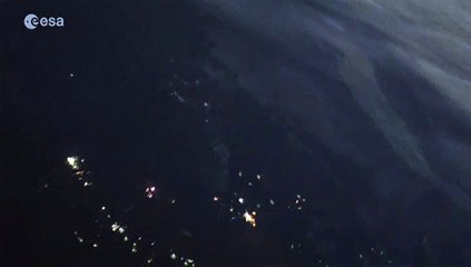 Despegue de la nave rusa Soyuz grabada desde la Estación Espacial Internacional
