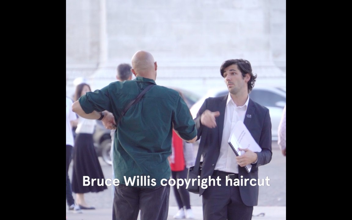 Les aventures de Hugues Blatard - Bruce Willis Copyright