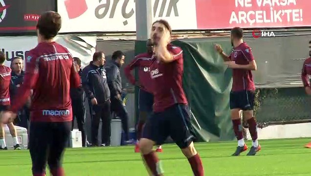 Trabzonspor, Kayserispor maçı hazırlıklarına başladı