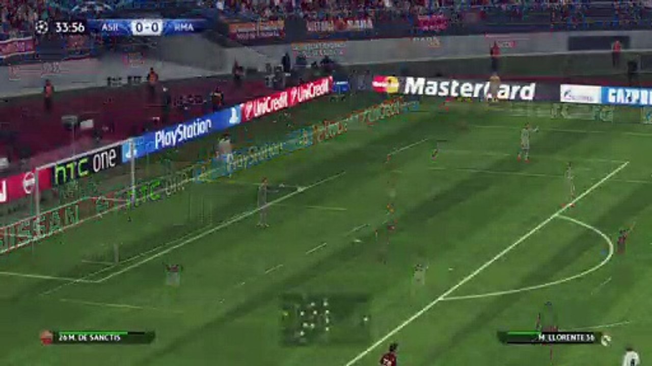 Roma 2 Real Madrid 0