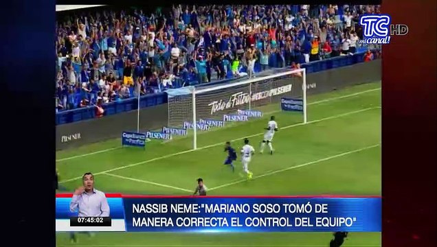 Nassid Neme- “Aún no nos sentimos ganadores de la etapa”
