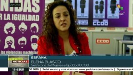 Miles de personas marchan contra la violencia de género en España