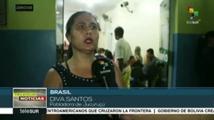 Brasil: médicos cubanos reciben homenaje en la ciudad de Jucuruçu