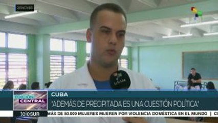 Cuba forma miles de profesionales de la salud, incluyendo extranjeros