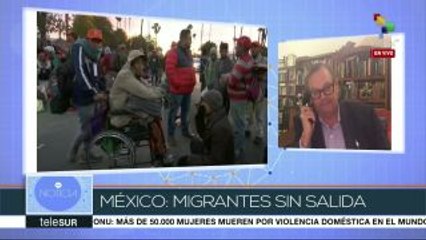 Méndez: Podría haber personas infiltradas en la caravana migrante