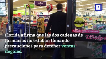 Florida demanda a Walgreens y CVS por venta de opioides