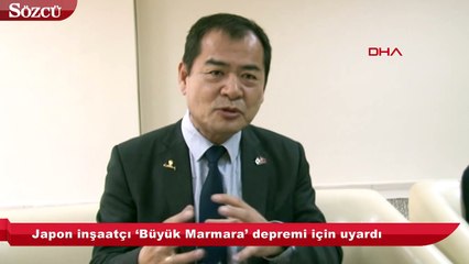 Japon inşaatçı ‘Büyük Marmara’ depremi için uyardı