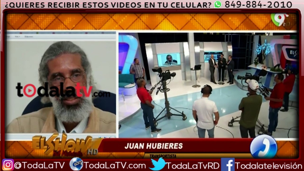 Juan Hubieres  le responde de forma contundente a Antonio Marte-COLORVISION-VIDEO