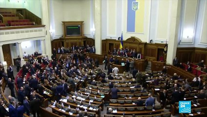 Ukrainian president declares martial law