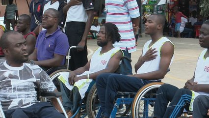 Sports paralympiques: finale championnat national de basket 2018