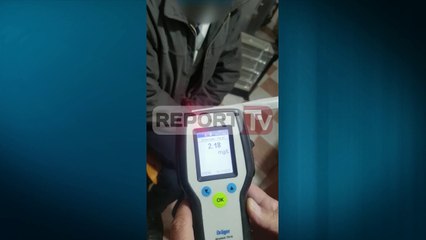 Udhëtonte i dehur nga Tirana për në Pogradec, s’do ta besoni sa i pirë është ndaluar ky shofer