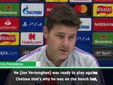 Jan Vertonghen is ready to play - Mauricio Pochettino