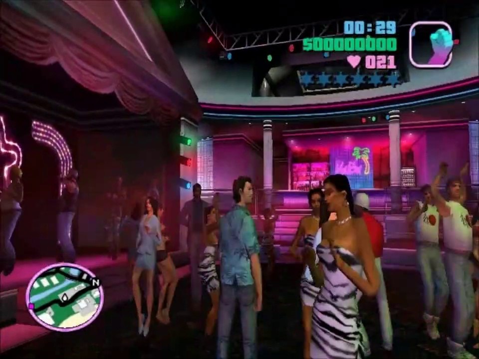 Gta vice city- Giretto in discoteca - By #SG98
