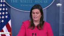 Sarah Sanders Says Climate Report Draws 'Radical Conclusions' And Is Not 'Based On Facts'