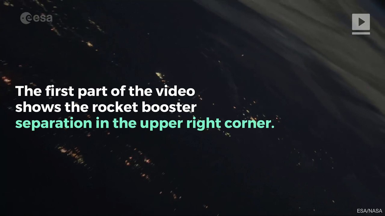 Beautiful Outer Space Timelapse Captures Russian Space Launch