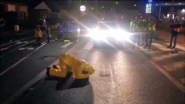 Opération escargot façon gilet jaune : au premier degré