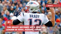 Tom Brady Is Now The All Time NFL Passing Leader