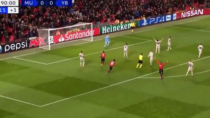 Marouane Fellaini Goal - Manchester United vs Young Boys 1-0 27/11/2018