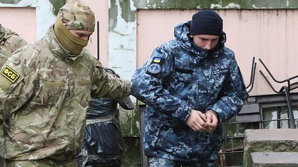 Crise entre Moscou et Kiev : 12 marins ukrainiens en détention provisoire