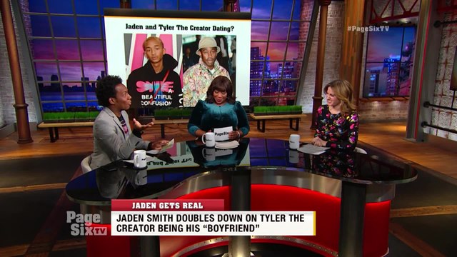 .@officialjaden keeps calling @tylerthecreator his boyfriend, so does this mean they're dating? @carlosgreer will break it down on today's episode of #PageSixTV!