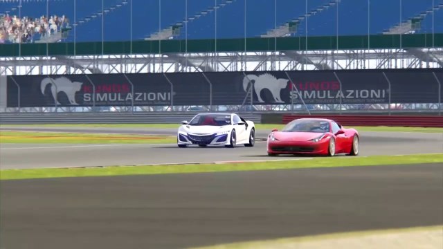 Race: Ferrari 458 Italia Racing VS Honda NSX. ✅ ✌