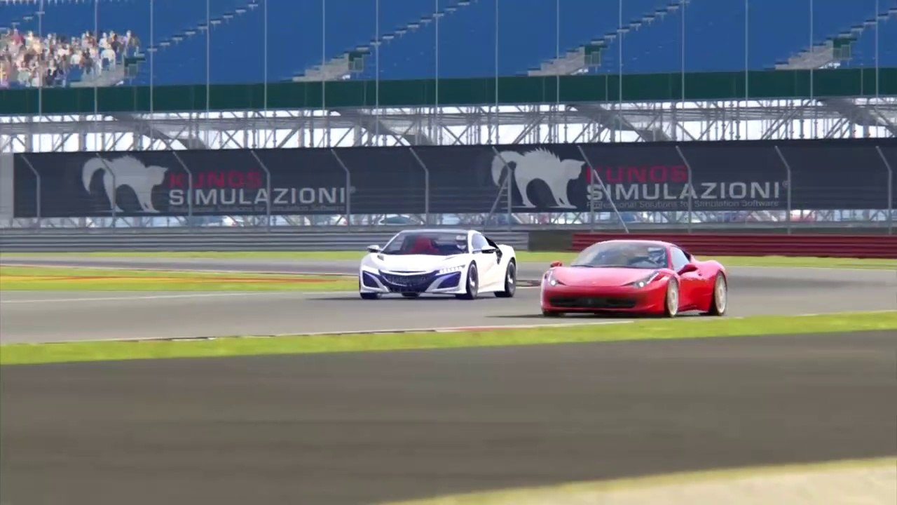 Race: Ferrari 458 Italia Racing VS Honda NSX. ✅ ✌