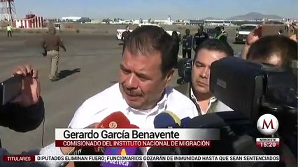 Regresan a sus pais 105 migrantes tras intento por llegar a EU