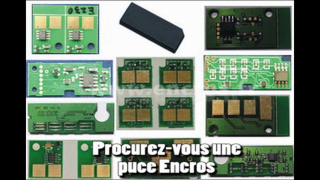 Comment recharger une cartouche laser de Lexmark CX 410