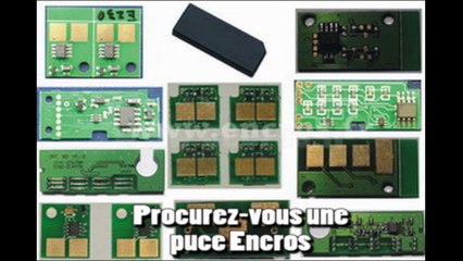 Comment recharger une cartouche laser de Lexmark CX 410