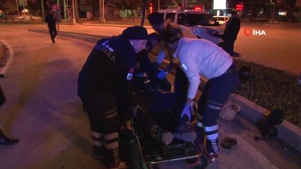 Adana) Kaza Yapan Motosiklet Sürücüsü," Anam Babam Beni Bırakma Tayir" Dedi